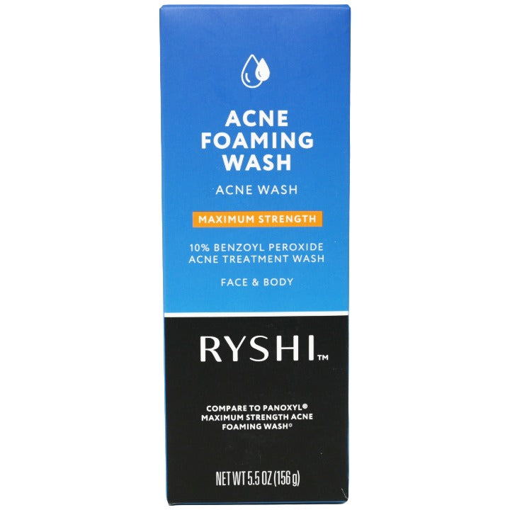 5.5oz Acne Foaming Wash C/P 24 Ryshi
