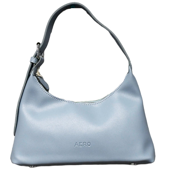 BLUE SHORT SHOULDER BAG wELONGATED STRAP AEROPOSTALE C/P 24