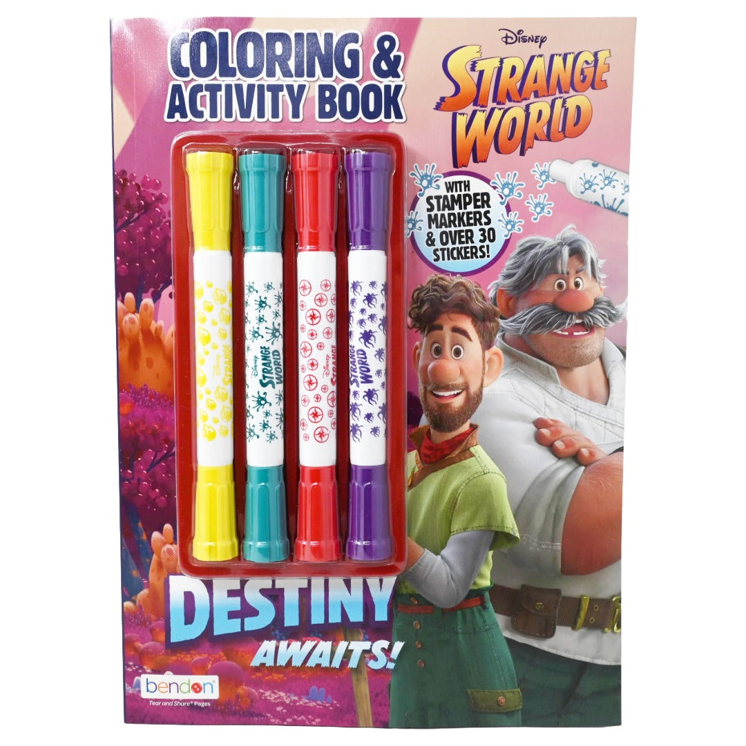 Strange World Activity Book C/P 12 Disney