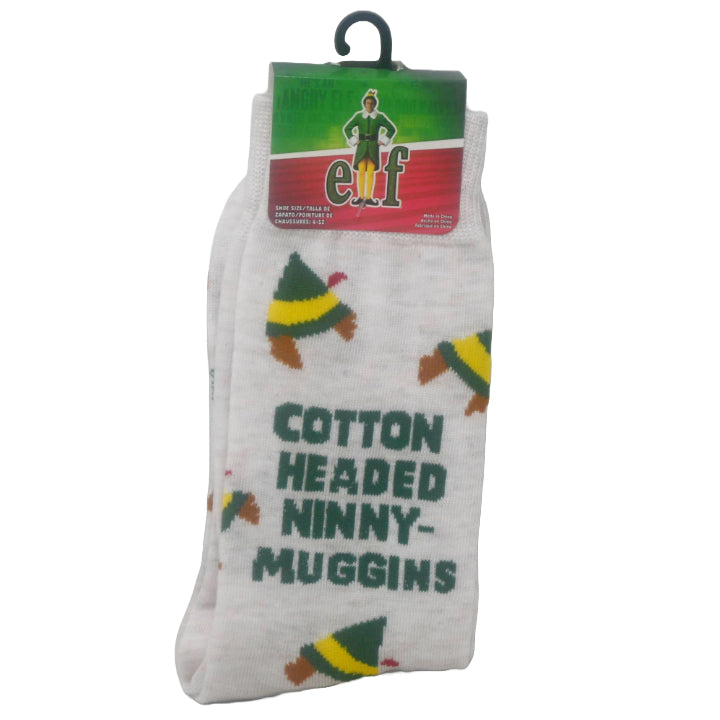 1pk MEN ELF COTTON HEDED SOCKS SIZE 10-13 C/P 60