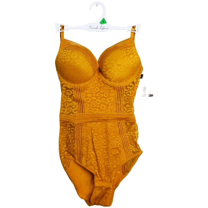 Ylw Lace Bodysuit C/P 36 French Affair