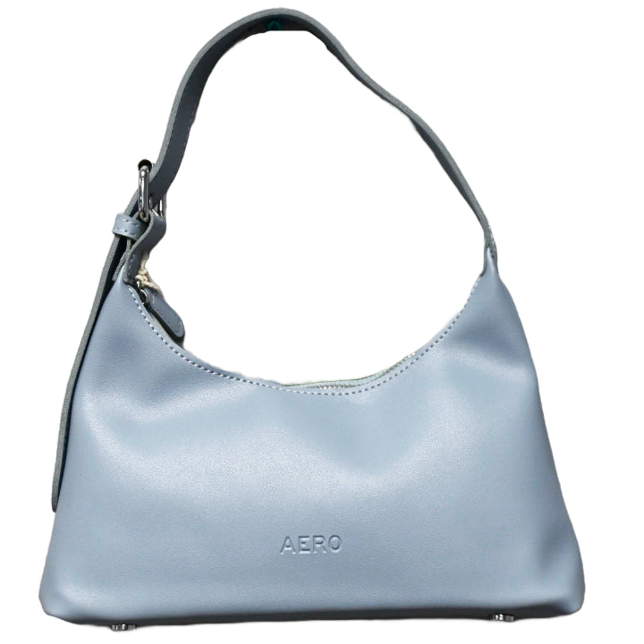 BLUE SHORT SHOULDER BAG wELONGATED STRAP AEROPOSTALE C/P 24