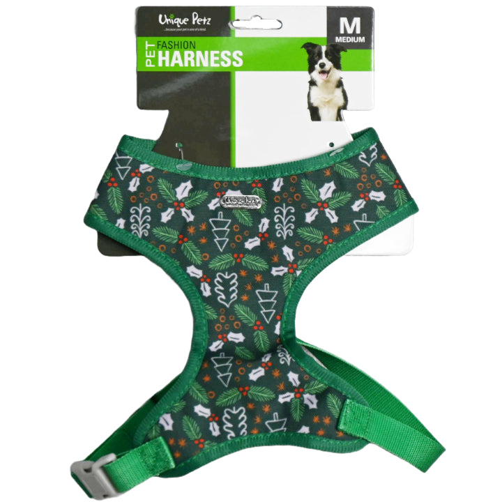 XS-L ASST GREEN TREE DOG HARNESS C/P 24