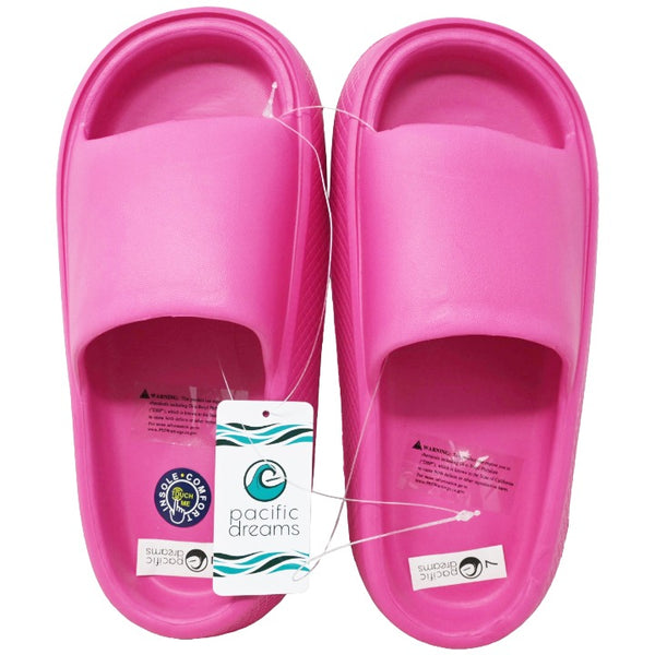 *OUTSIDE OF CA* PINK WOMEN SLIDE SANDAL 5-ASST SIZE C/P 15