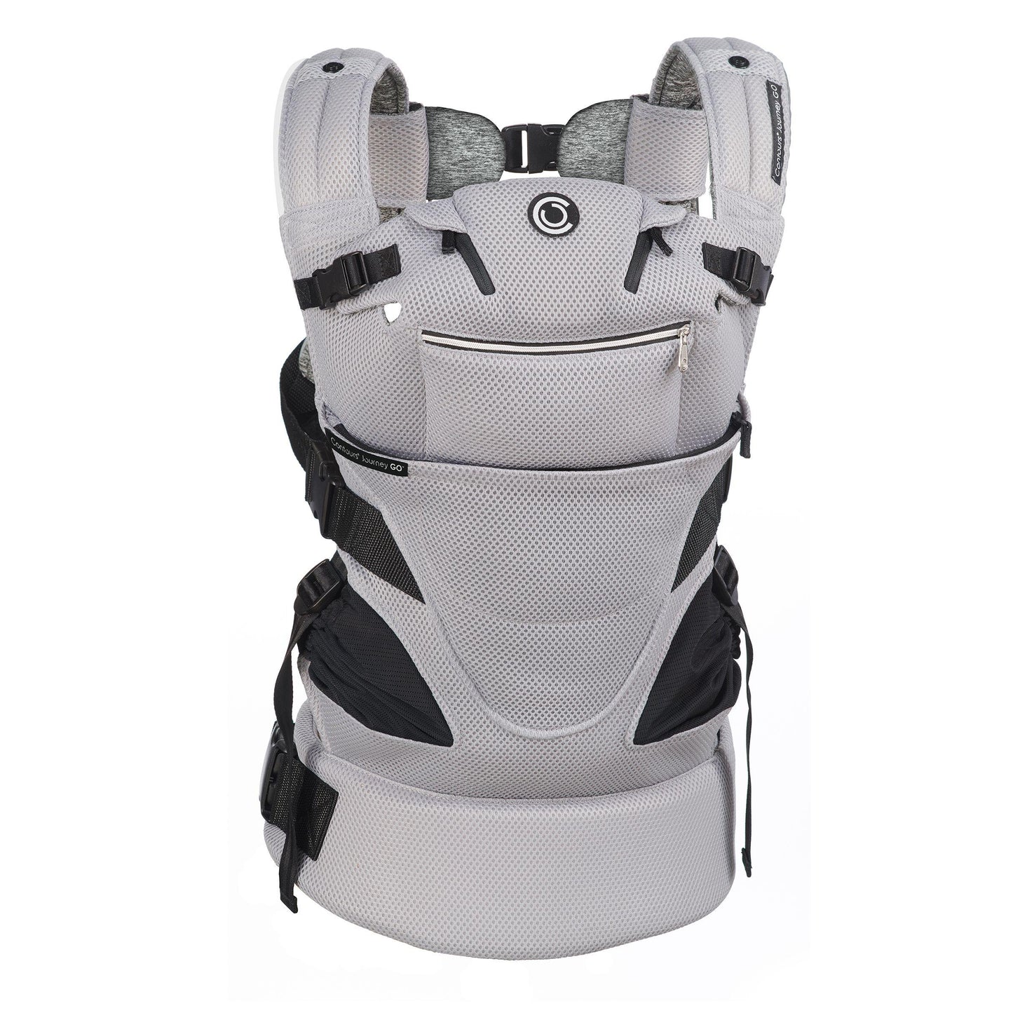 5-POSITION CONTOURS COCOON DAYDREAM GREY BABY CARRIER C/P 2