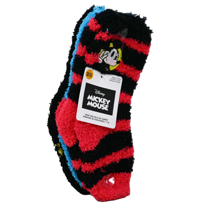 3pk BOYS MICKEY MOUSE PEACE SOFTEE SOCKS SIZE 4-6 C/P 60