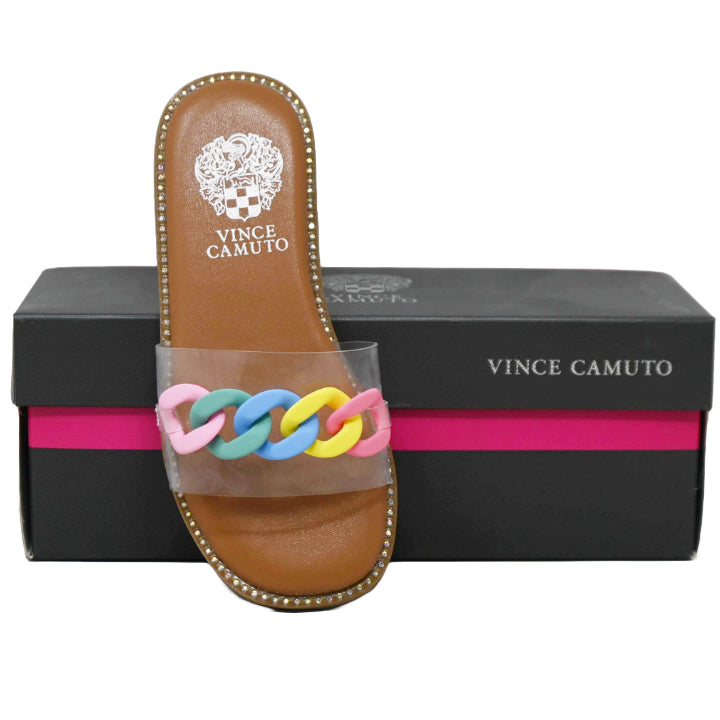 GIRLS SIZE 12.5-5 VINCE CAMUTO SLIDE SANDAL C/P 12