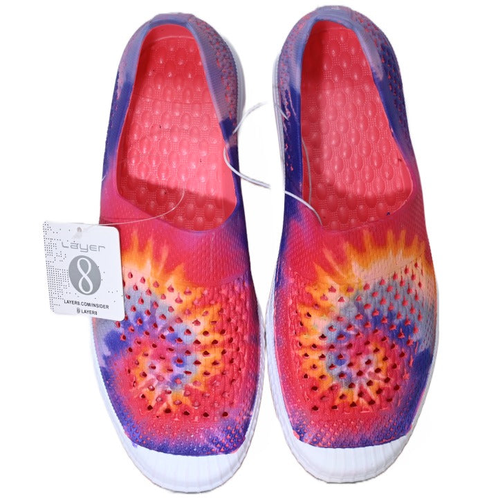 KATIE TIE DYE WOMEN SHOES ASST SIZE C/P 12