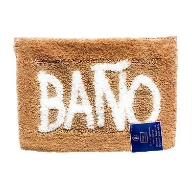 BANO TAUPE BATH MAT C/P 24