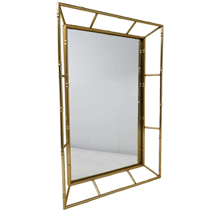 18x12" Gld Bmb Mirror Tray C/P 2