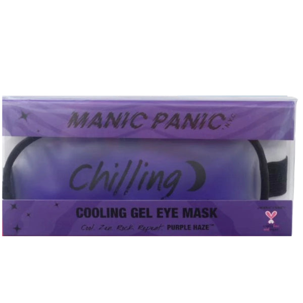 MANIC PANIC GEL MASKS W STRAP LAVENDER ROSE CHAMOMILE C/P 36