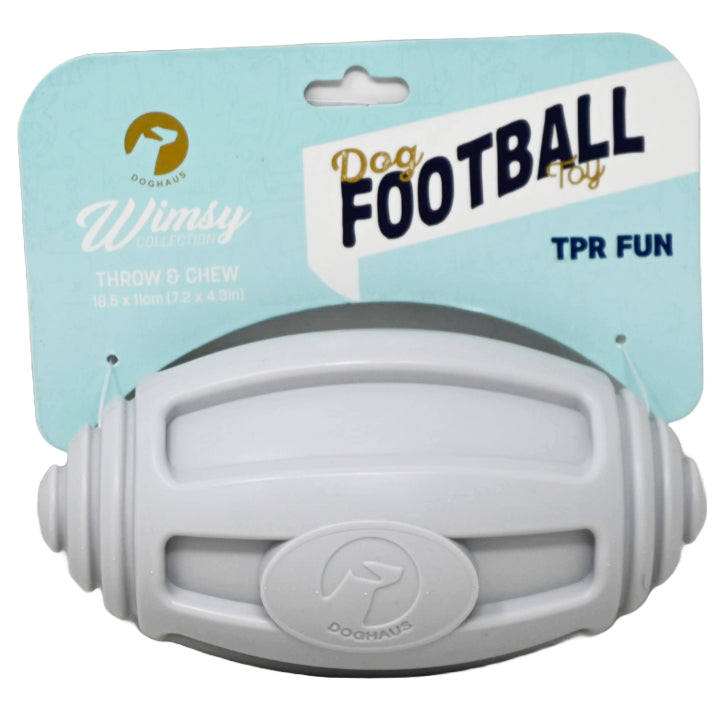 7.28"X4.33" WIMSY TPR FOOTBALL DOG TOY C/P 32