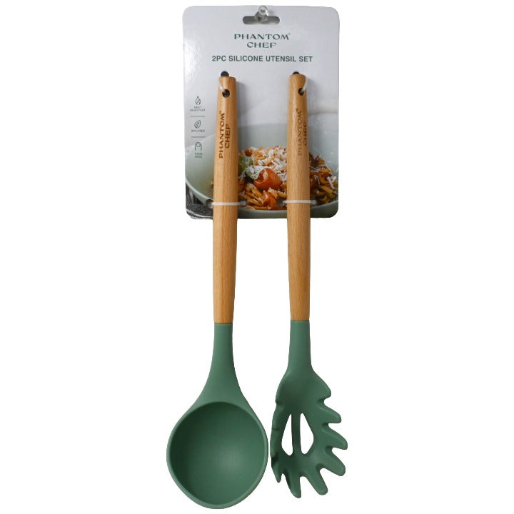 2pc Sage Ladle Pasta Server Set C/P 12 Phantom Chef