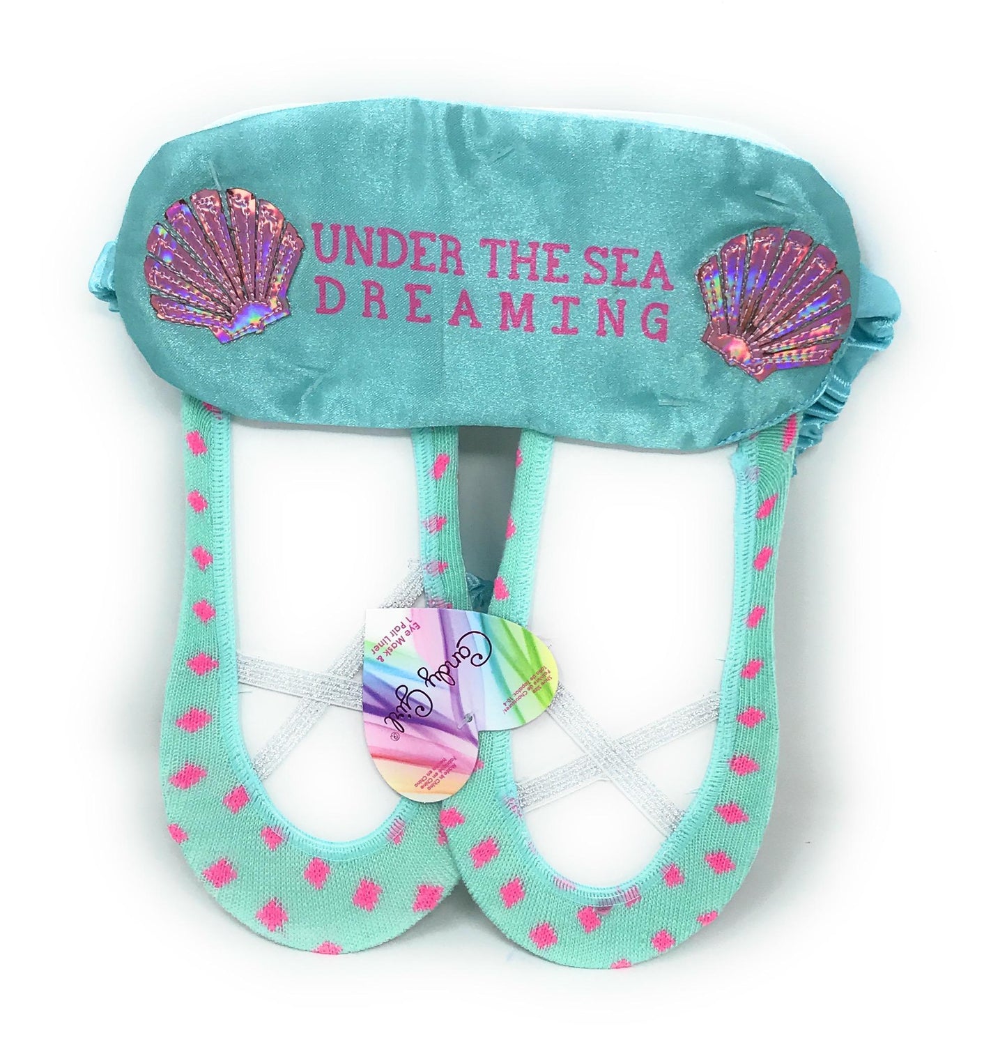 1PK 6-8 CANDY GIRL LINER W/ MERMAID EYEMASK C/P 60