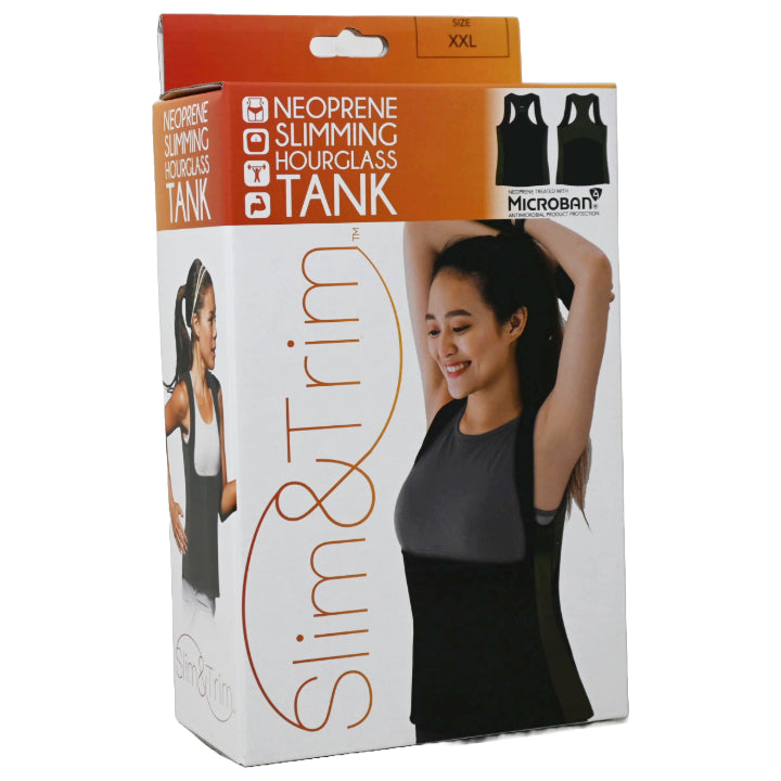 XXL BLK/OLIVE WOMEN HOURGLASS NEOPRENE TANK (BOXED) C/P 12
