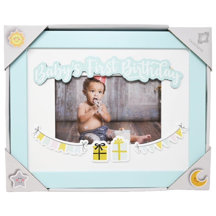 6x4 1st Birthday Baby Frame C/P 24