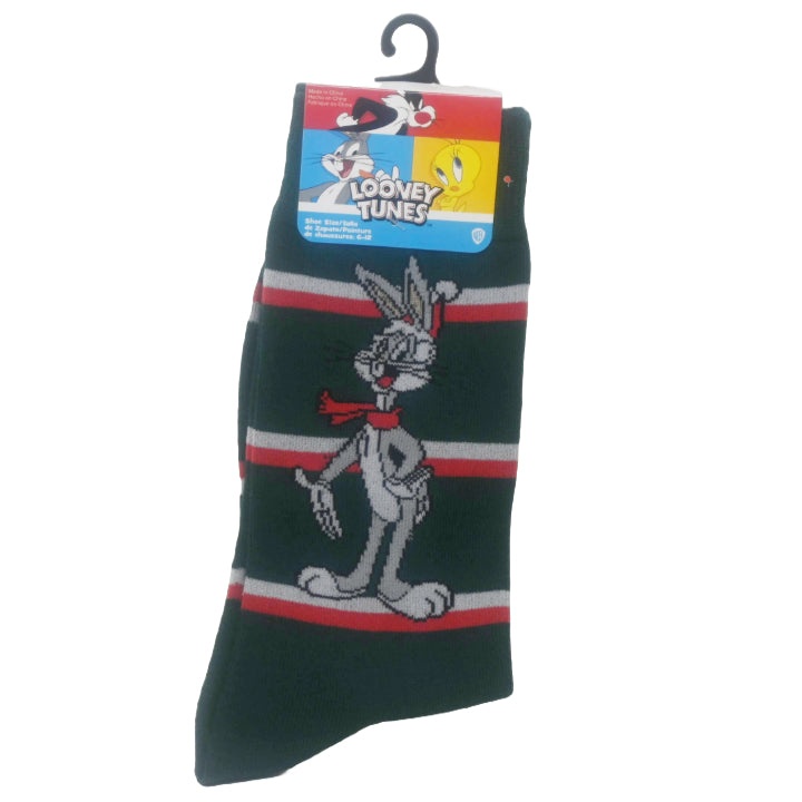 1pk MEN LOONEY TUNES BUGS SOCKS SIZE 10-13 C/P 60