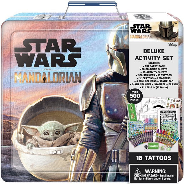 BABY YODA TIN ACTIVITY SET C/P 4