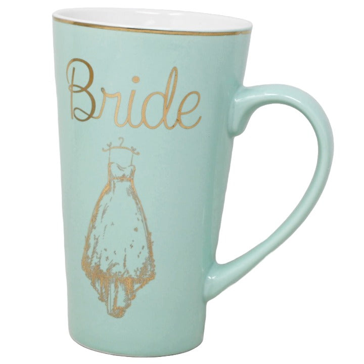 16oz Turqoise Bride Mug C/P 36