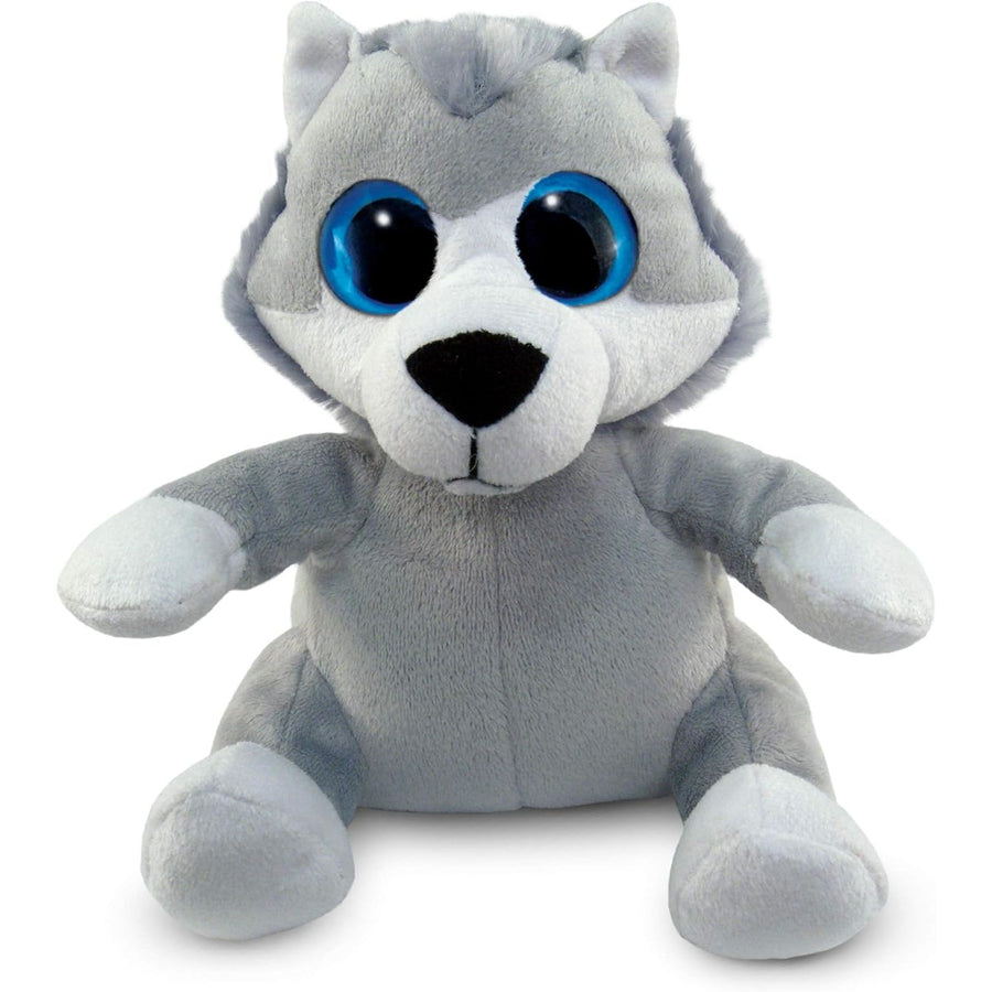 6" WOLF BIG EYE PLUSH C/P 60