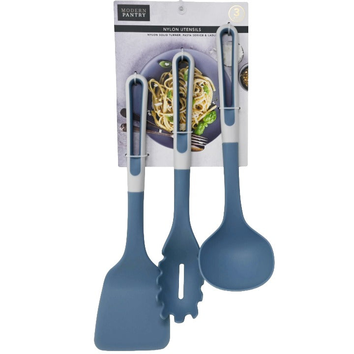 3pc Den Pasta/Ladle/Turner C/P 36