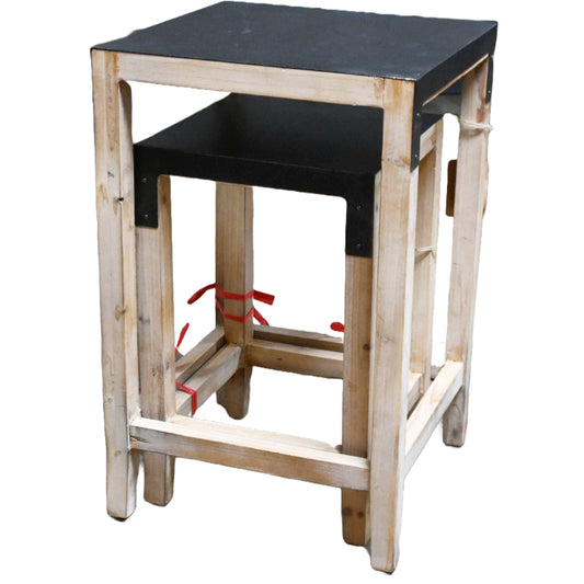 2pc Side Tables Lg Sm (2 UPC) C/P 1