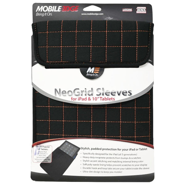 Blk Org 10" Sleeve C/P 40 Mobile Edge