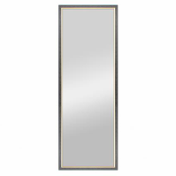 23x66" MERCER BLACK/GOLD LEANER FRAMED MIRROR C/P1