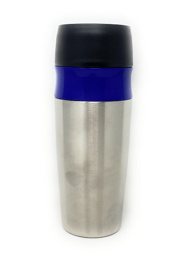 BLUE 16oz Double Wall Insulated Tumbler C/P 24