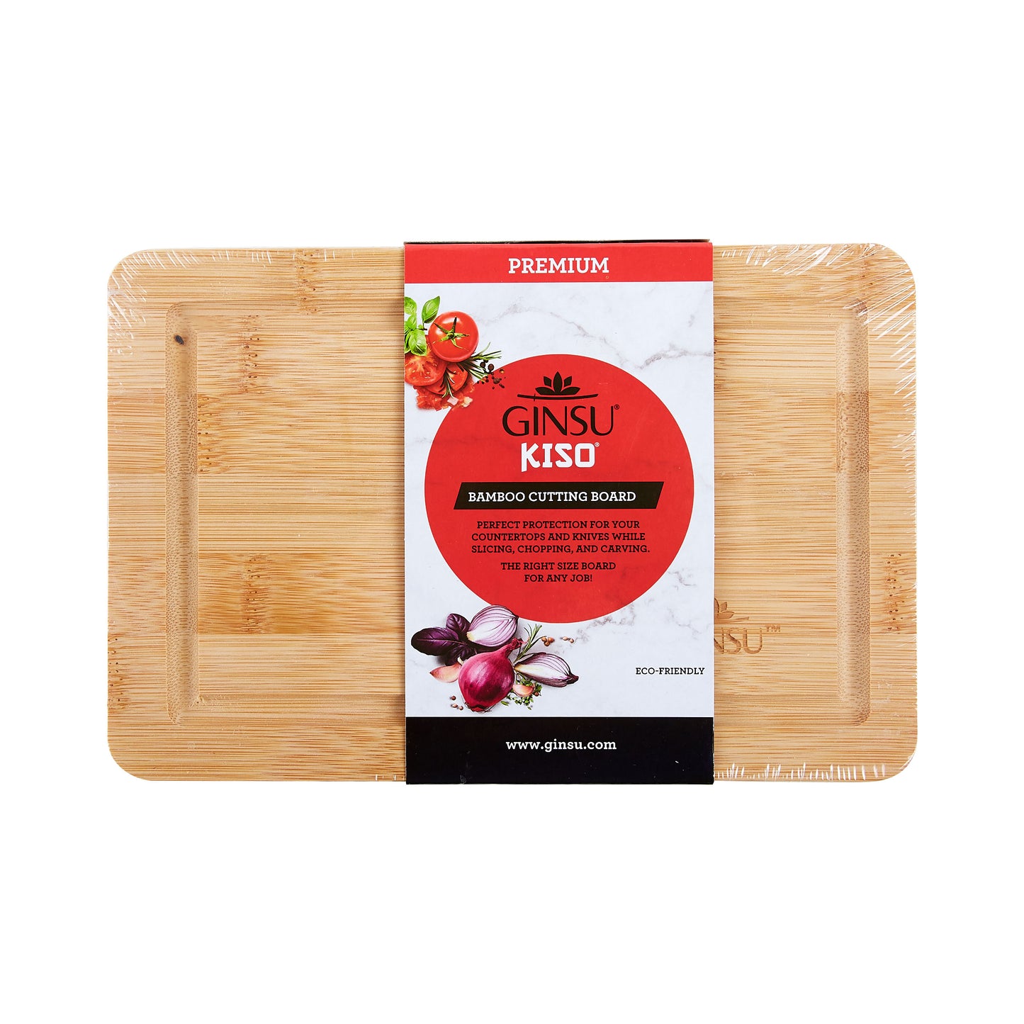 GINSU SMALL BAMBOO CUTTING BOARD C/P 12