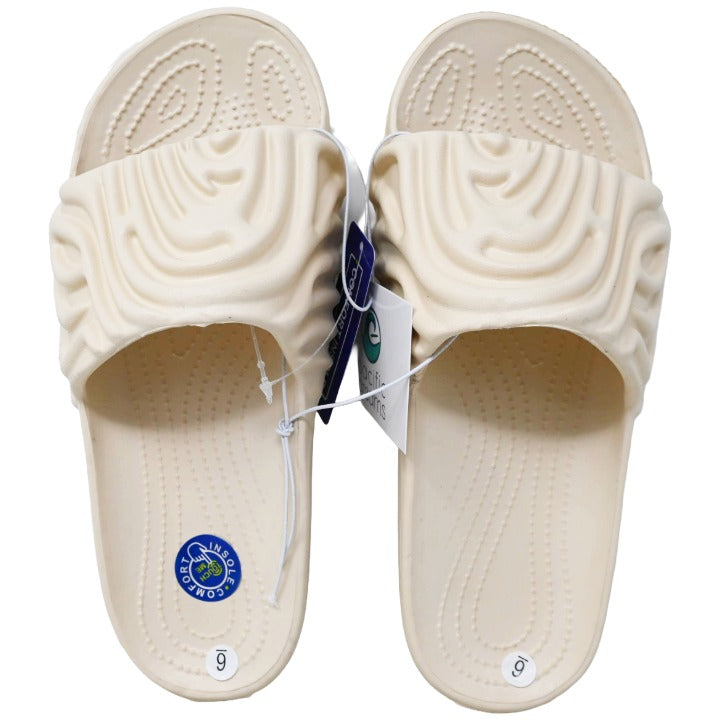 *OUTSIDE OF CA* BONE WOMEN WAVY SLIDE SANDAL 5-ASST SIZE C/P 15