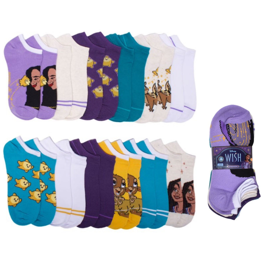 12pk GIRLS WISH DREAMERS NS SOCKS SIZE 4-8 C/P 48