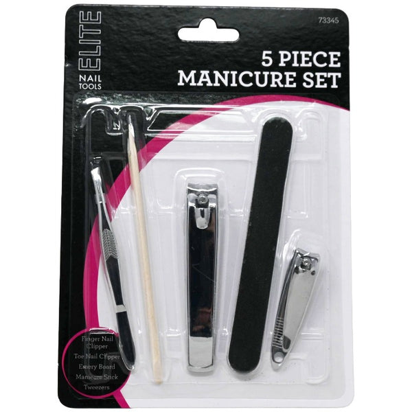 5PC MANICURE SET C/P 72 ELITE