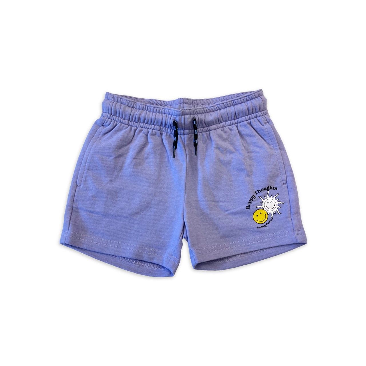 S-XL GIRL LILAC FLEECE 5" INSEAM SHORT C/P 24