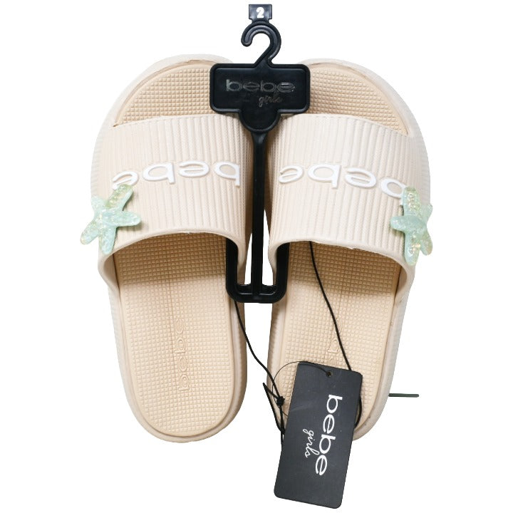 Girls Sand Platform Eva Slides C/P 16 BEBE