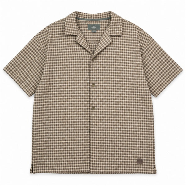 Brn Tpe SS Waffle Shirt C/P 36 Drill Clothing Co.