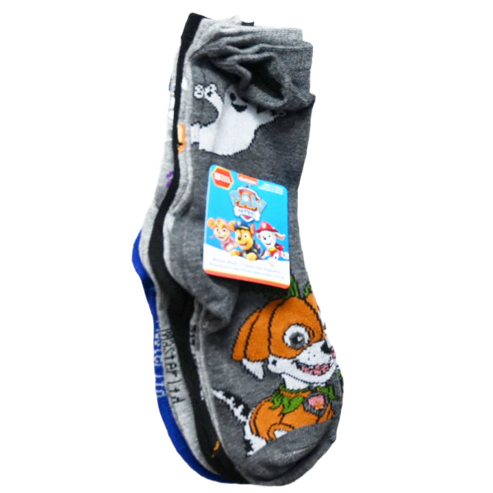 5pk PAW PATROL HALLOWEEN CREW SOCKS SIZE 6-8 C/P 60
