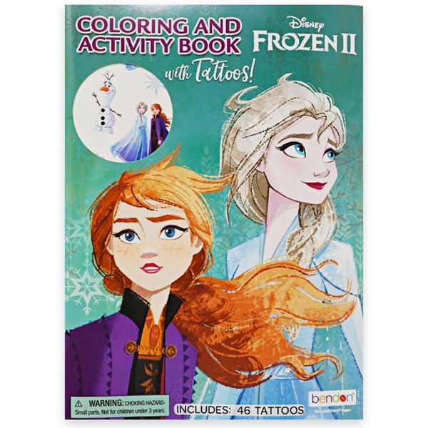 Frozen 2 Coloring & Tattoo Book C/P 48 Disney