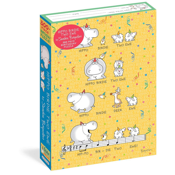 300pc Hippo Birdie Two Ewe Jigsaw Puzzle C/P 14