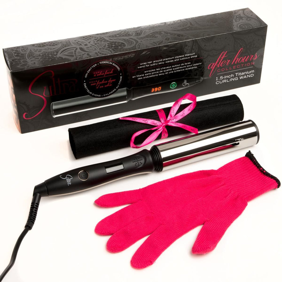 1.5" Curling Wand Titanium C/P 18 SULTRA