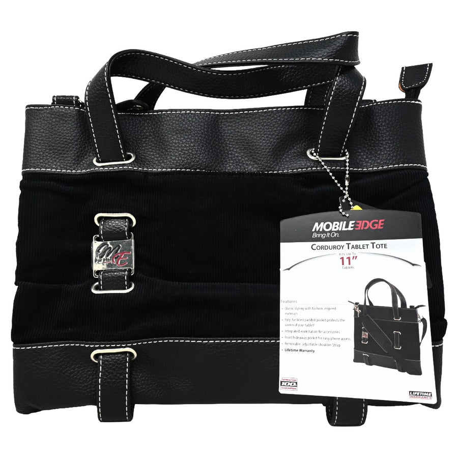 Blk Cord Tablet Tote Bag C/P 30 Mobile Edge