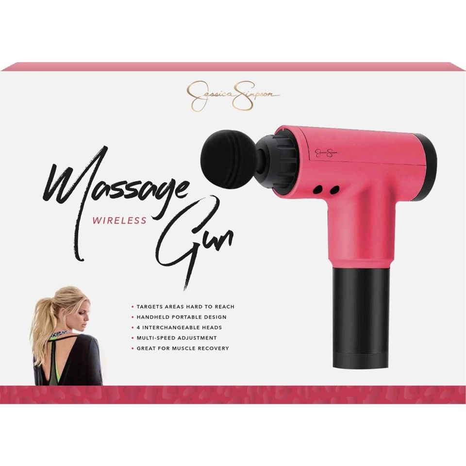 JESSICA SIMPSON GERANIUM WIRELESS MASSAGE GUN C/P 6