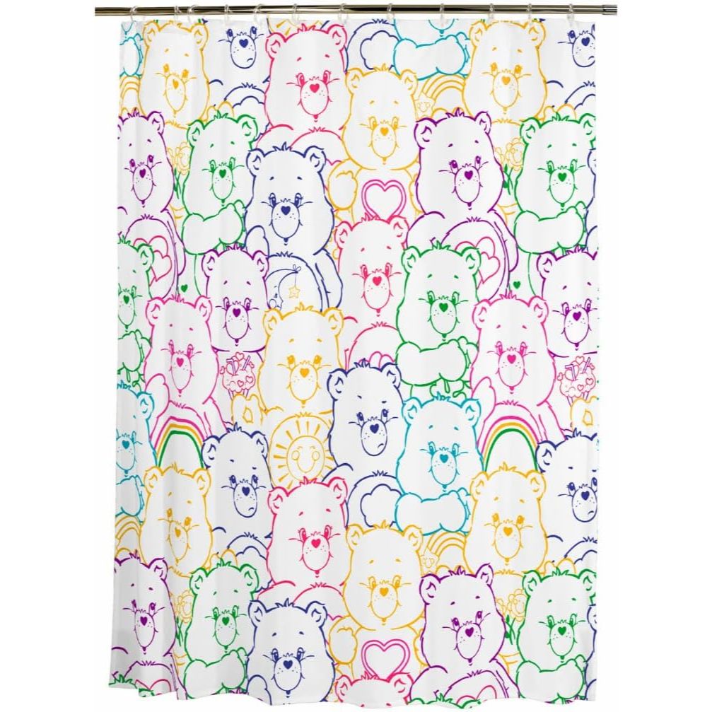 Care Bears Close Shower Curtain C/P 12