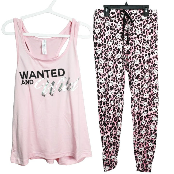 2pc Rose Tank Jogger Set C/P 36 French Affair