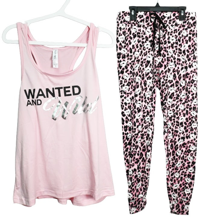 2pc Rose Tank Jogger Set C/P 36 French Affair