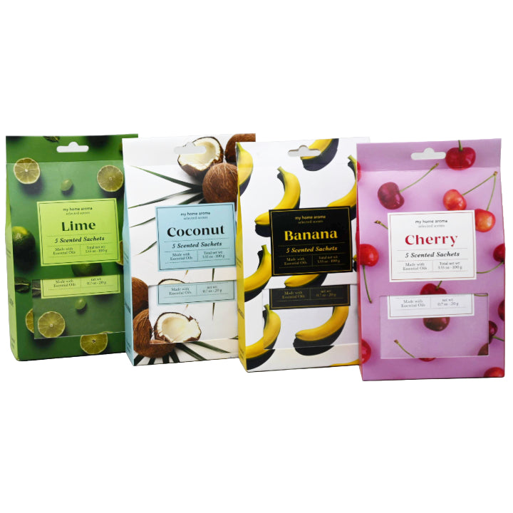 5pk 4-ASST SCENT SACHET C/P 16