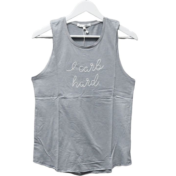 Small Gray Embroidery Tank- I Carb Hard C/P 72