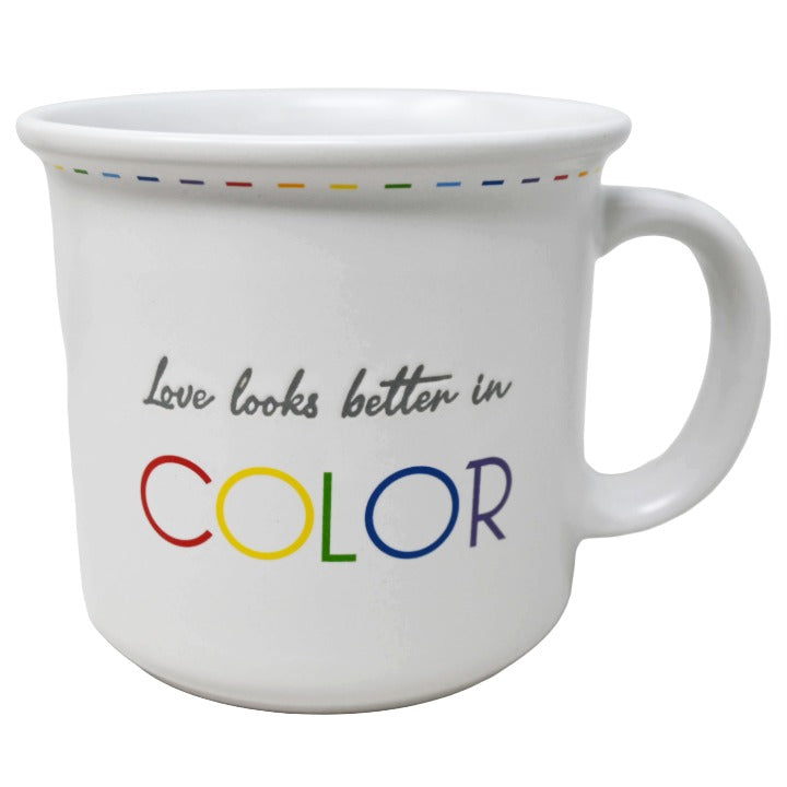 "Love Looks Mug Pride C/P 36