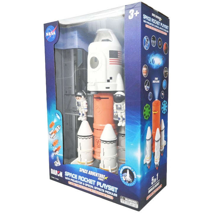 Space Rocket w/Capsule Toy C/P 6