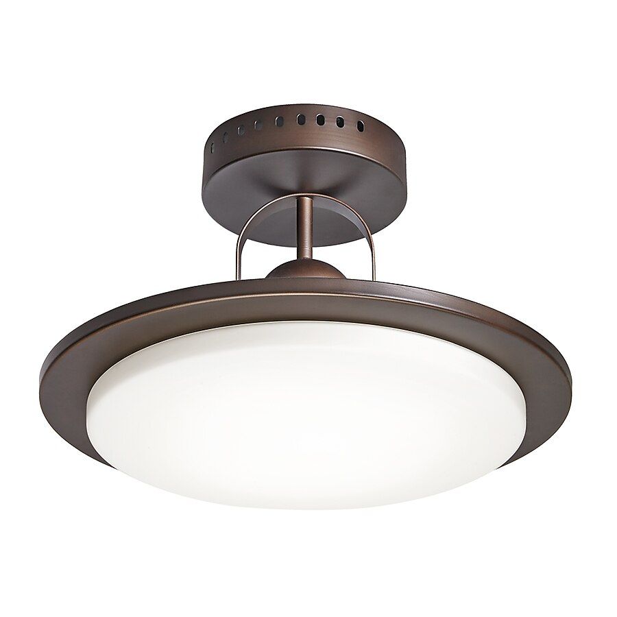 14.62" KICHLER OIL RUBBED BRONZE LED CEILING LIGHT C/P 1,COLOR BOX